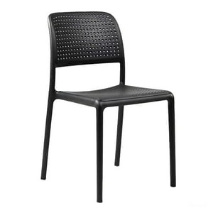 Pandalino - Silla Bora Bristro Negra | Diseño Apilable Negro