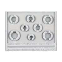 Bothyi - Tablero Para Abalorios Con Superficie Flocada Bandeja Para Tapete Para Abalorios Regalo Para Niñas