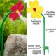 thumbnail image 3 of Aspersor margarita loca 360° rotación flor bailarina jardín riego perro diversión, 3 of 7