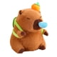 thumbnail image 3 of Juguete de peluche de capibara, juguete de peluche de capibara con burbujas de mocos extraíbles, decoración para habitación de niños, muñeca de Animal Caparazón de tortuga C, 3 of 5