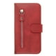 thumbnail image 4 of Funda con Cremallera para Samsung Galaxy S9 Plus, Carcasa Cartera de Cuero PU con Soporte y Tarjetero, 4 of 5