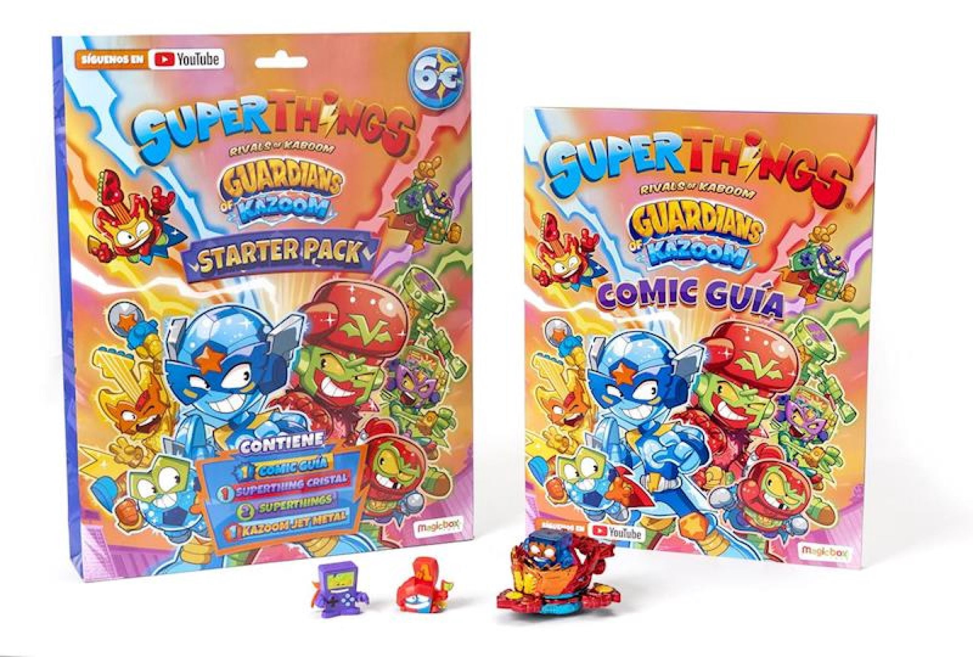 Figuras Superzings guardians starter pack