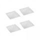 thumbnail image 1 of 6x4x Almohadillas De Silicona Para Patas De Muebles Protectores De Suelo Antideslizantes Para Escritorio Cama Sofá Cuadrado 8cm X 8cm, 1 of 1