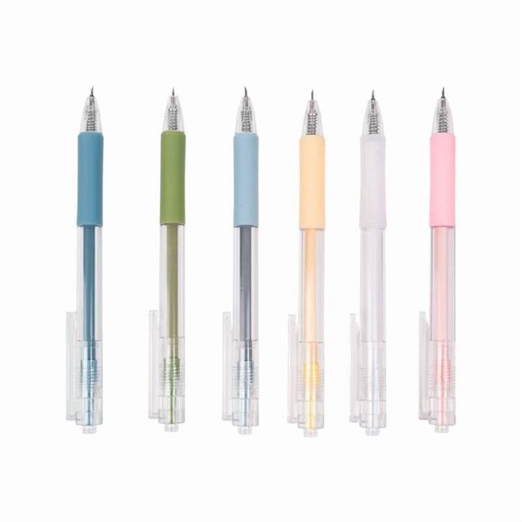 Set de 6 plumas de cuchillo artístico Fancypost para manualidades de papel