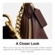 thumbnail image 5 of Bolso de hombro Coach Juliet de piel Glovetanned 25, 5 of 6