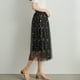 thumbnail image 2 of Maxifalda Larga Mujer Diseño con Plumas, 2 of 3