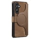 thumbnail image 2 of Funda Billetera Magnética para Samsung Galaxy S23 FE Soporte Tarjetas Desmontable Marrón, 2 of 6