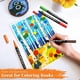 thumbnail image 4 of Plumas de pincel TBC The Best Crafts 48 colores de doble punta, 4 of 6