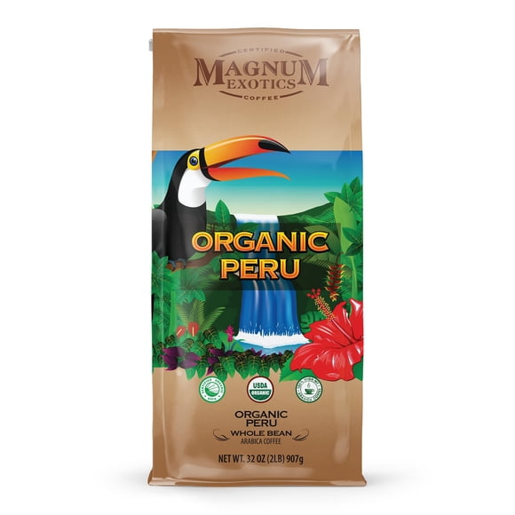 Café En Grano Mezcla Orgánica De Perú Bolsa De 960 Ml