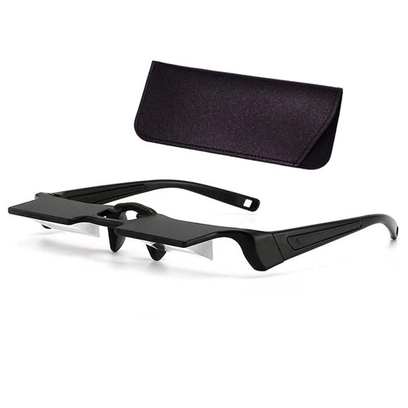 Gafas Lazy Sigvetan 2022 Laying Down Light Prism, color negro