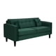 thumbnail image 2 of Sofa New Retro 3C Felpa 00 Verde Botella, 2 of 6