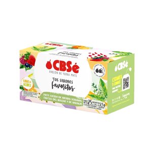 Cbsé Yerba Mate Sabores Favoritos 25 Bolsitas