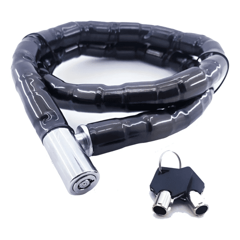 Genérico - Cadena Y Candado Con Llaves Cobra Moto Bicicleta