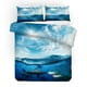 thumbnail image 2 of 3D Animal Marino Ballena Funda de edredón Juego de ropa de cama Funda de edredón Fundas de almohada 35, 2 of 3