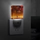 thumbnail image 4 of Nivel Secreto Luz nocturna LED con sensor de anochecer a amanecer para dormitorio, baño, pasillo, escaleras - Lámpara LED nocturna de enchufe, 0.5W - 1 pieza, 4 of 6