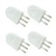 thumbnail image 1 of Pack X 4 Enchufe anclaje Volante 10a 250v 2p+t Certificado Sec, 1 of 5