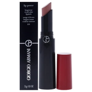 Giorgio Armani - Lápiz Labial Lip Power De Larga Duración Y Colores Vivos - 104 Selfless Tempting De Para Mujeres - Lápiz Labial De 0,11 Oz