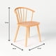 thumbnail image 4 of Silla Lykke de Madera - Natural, 4 of 7