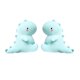 thumbnail image 1 of 2pcs Dinosaurio Felpa Lindo Animal De Peluche De Dibujos Animados Juguete De Felpa Azul, 1 of 5