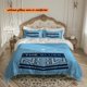 thumbnail image 1 of 3pcs NSW Blues Printed Duvet Cover Set All-Season Use for Spring Summer Autumn Winter Hypoallergenic Light Beige, 1 of 1