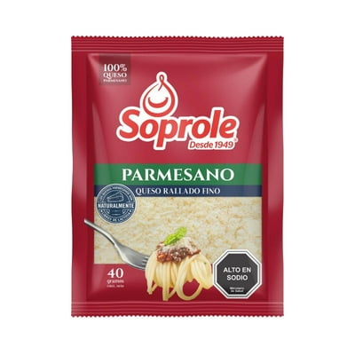Queso Rallado Parmesano 40 G Soprole