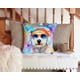 thumbnail image 5 of Almohada Decorativa Bichon Frise 14x14 Cm, 5 of 6