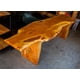 thumbnail image 3 of Mesa Quincho Ultra Rústica de Ciprés Macrocarpa con Cubierta de un Tablón 315 cm, 3 of 6