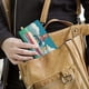 thumbnail image 5 of Ponyo Porta Pasaporte y Cartera de Viaje Premium de Cuero PU, Funda de Pasaporte Bloqueo RFID con Ranuras para Tarjetas de Crédito, Estuche para Libro de Pasaporte para Familia 10cm × 15cm, 5 of 6