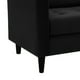 thumbnail image 3 of Sofa Retro 1c Felpa 00 Negro, 3 of 6