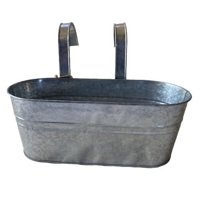 Decogreen - Colgante Doble Metalico Xl Vintage