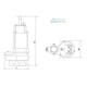 thumbnail image 3 of Bomba Sumergible Aguas Servidas Xsp 18-12 1hp Marca Leo., 3 of 3