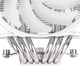 thumbnail image 3 of Enfriador de CPU SilverStone Hydrogon D120 ARGB blanco de doble torre, 3 of 5