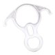 thumbnail image 4 of 50kN 11000 Lbf Rescue Figure 8 Descender Large Para Rope Rappel Dance White, 4 of 5