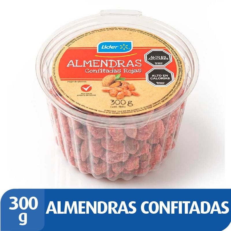 Almendras Confitadas Rojas 300 g
