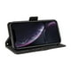 thumbnail image 3 of Carcasa FOXDOCK iPhone XR de cuero PU, diseño acolchado clásico, protección contra caídas y rayones, 3 of 5