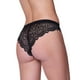 thumbnail image 2 of Calzón Bikini Flores 20482 Negro XL, 2 of 2