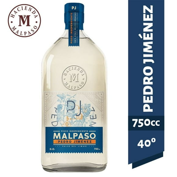 Pisco Pedro Jiménez 40° Botella, 750 cc