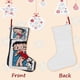 thumbnail image 3 of Betty Boop (2) Tema: Calcetines de Navidad, fino lino blanco para colgar en escaleras y chimenea, decoración navideña para el hogar, regalo de Navidad. 54cm × 38cm, 3 of 5