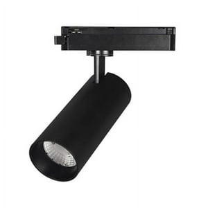 Hb Led - Foco Decorativo Riel 40º Monofásico 18W 4000K Negro