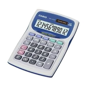 Casio - Calculadora Tipo Mini Escritorio Wm-220Ms Blanco