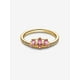thumbnail image 4 of Anillo Pandora Disney Princesa Rapunzel Tiara Baño de Oro 14k 7.5, 4 of 5