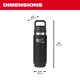 thumbnail image 4 of Botella térmica Milwaukee Packout 709 ml 48-22-8396B - Negra, 4 of 4