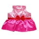 thumbnail image 2 of Vestido Build a Bear San Valentín rosa y rojo, 2 of 3