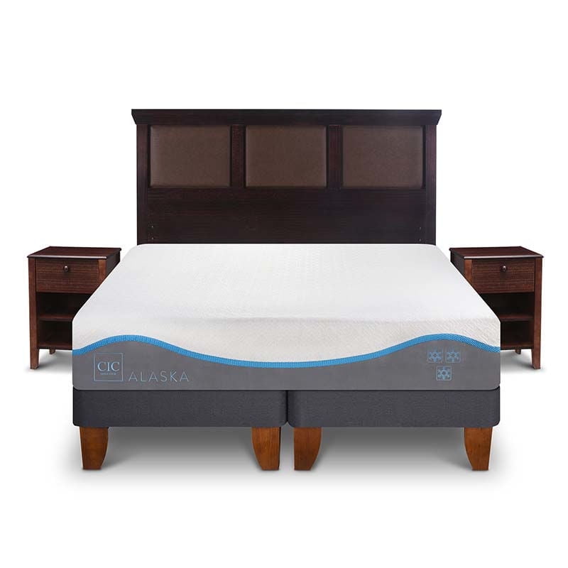 Cic - Cama Europea Alaska 2 Plaza Base Dividida