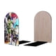 thumbnail image 2 of Hunter × Hunter Sujetalibros decorativos temáticos, tope para estantería con base antideslizante, uso dual para hogar y oficina - 2 piezas, 2 of 6