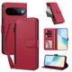 thumbnail image 2 of Funda con Billetera para [Google Pixel 11 Pro] con Bolsillo Zipper y Tarjetero Rojo, 2 of 6