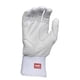 thumbnail image 3 of Guantes de bateo de béisbol Rawlings Workhorse Adult White XLRG, 3 of 7