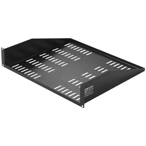 Estante Para Servidores Vevor 2U, Universal, Ventilado, 16 Cm, 50 Kg De Capacidad