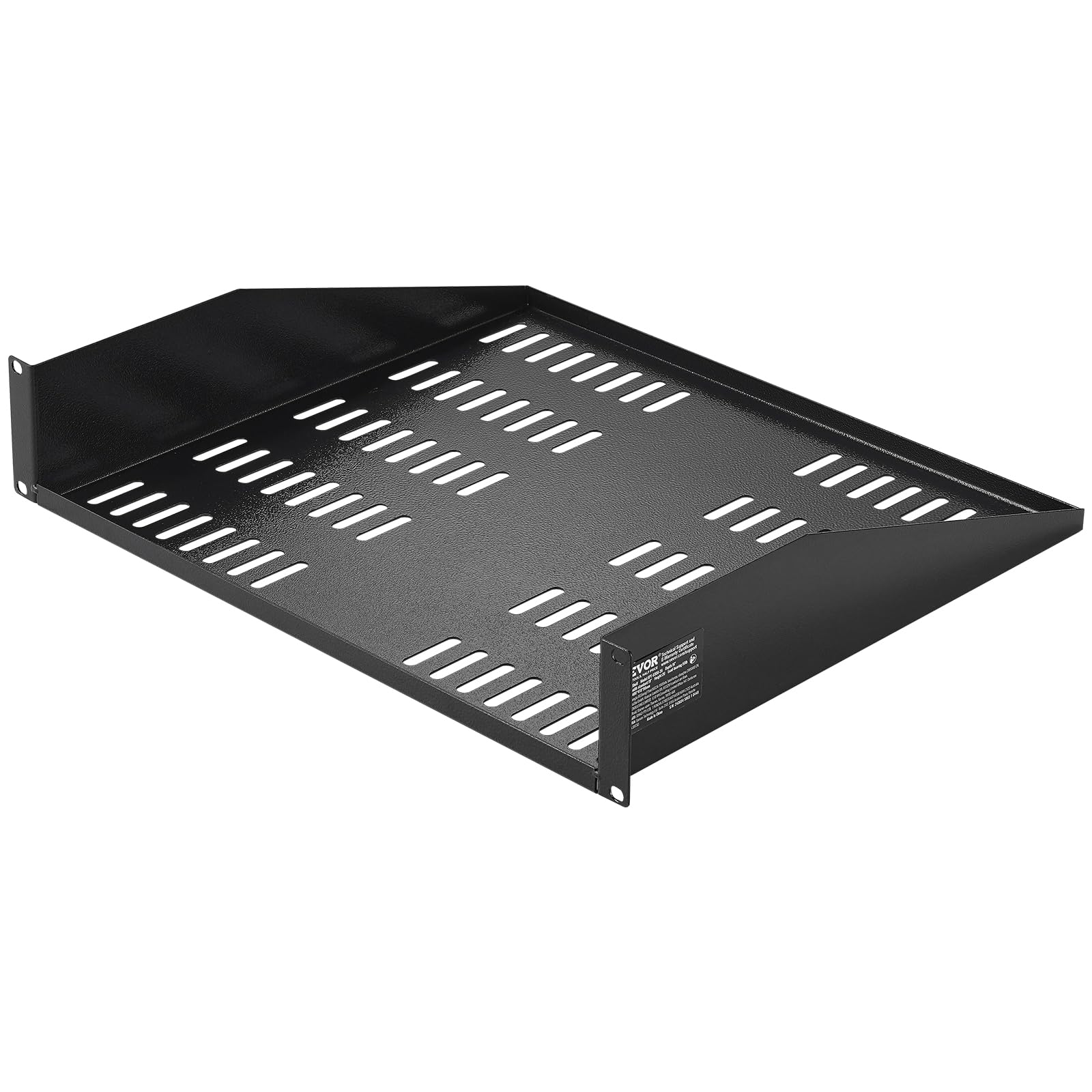 Estante Para Servidores Vevor 2U, Universal, Ventilado, 16 Cm, 50 Kg De Capacidad
