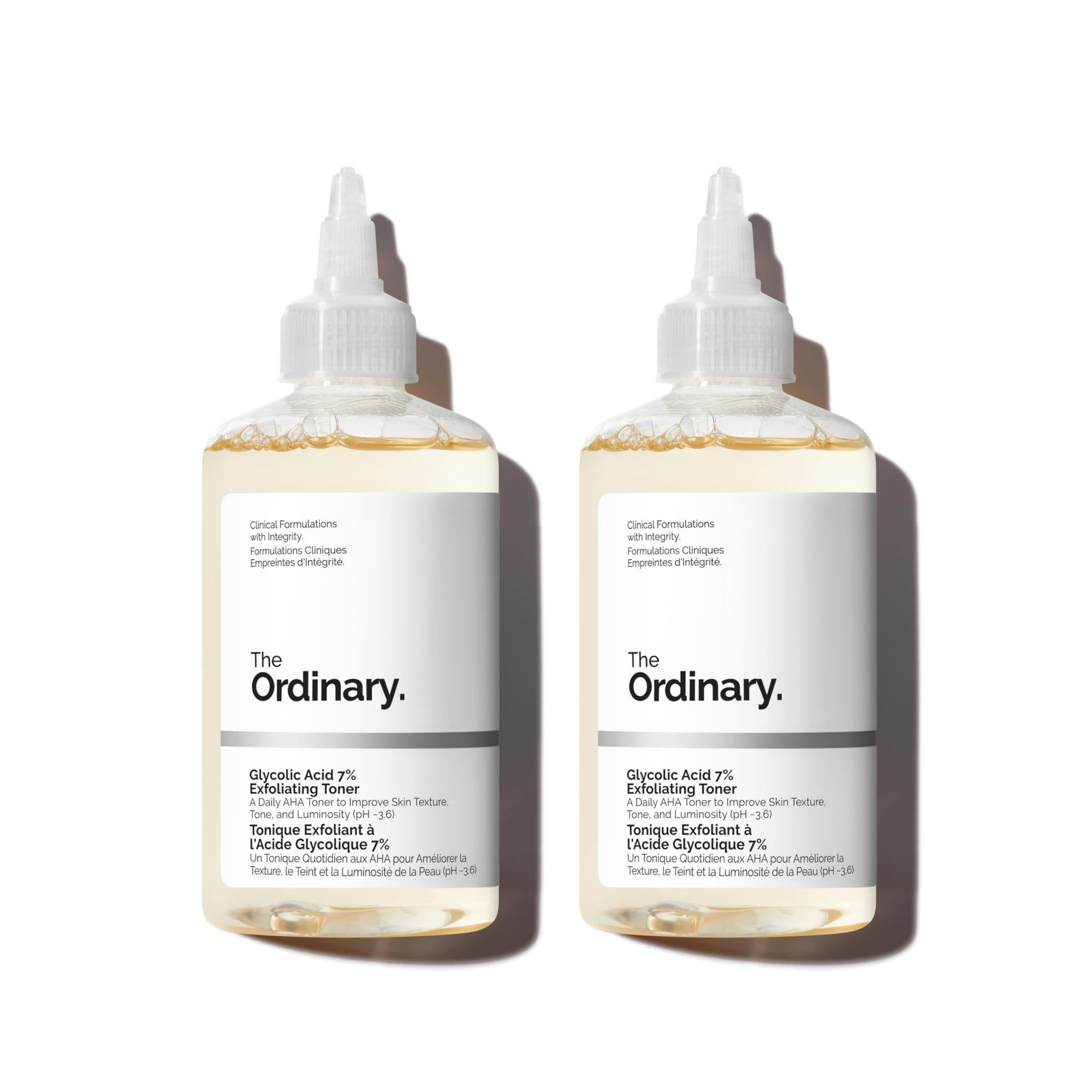 Tonificador The Ordinary Con Ácido Glicólico Al 7%, 240 Ml (x2)